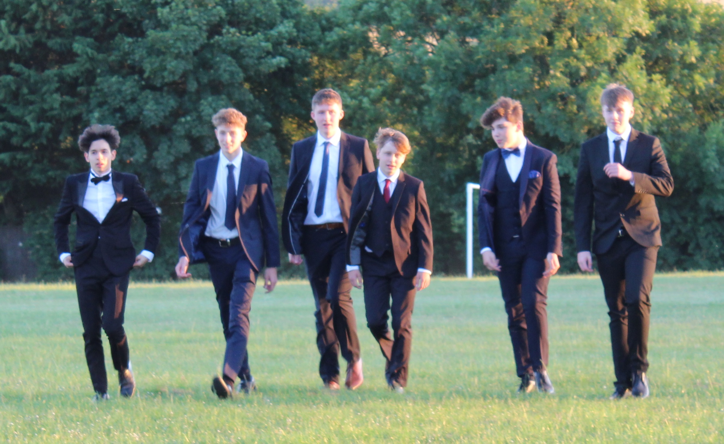 boys walking